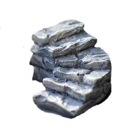 Miniature Curved Stone Steps Accessories for Fairy Garden Pond Ornament
| DIY Mini Lighthouse Bridge Figurines for Curv