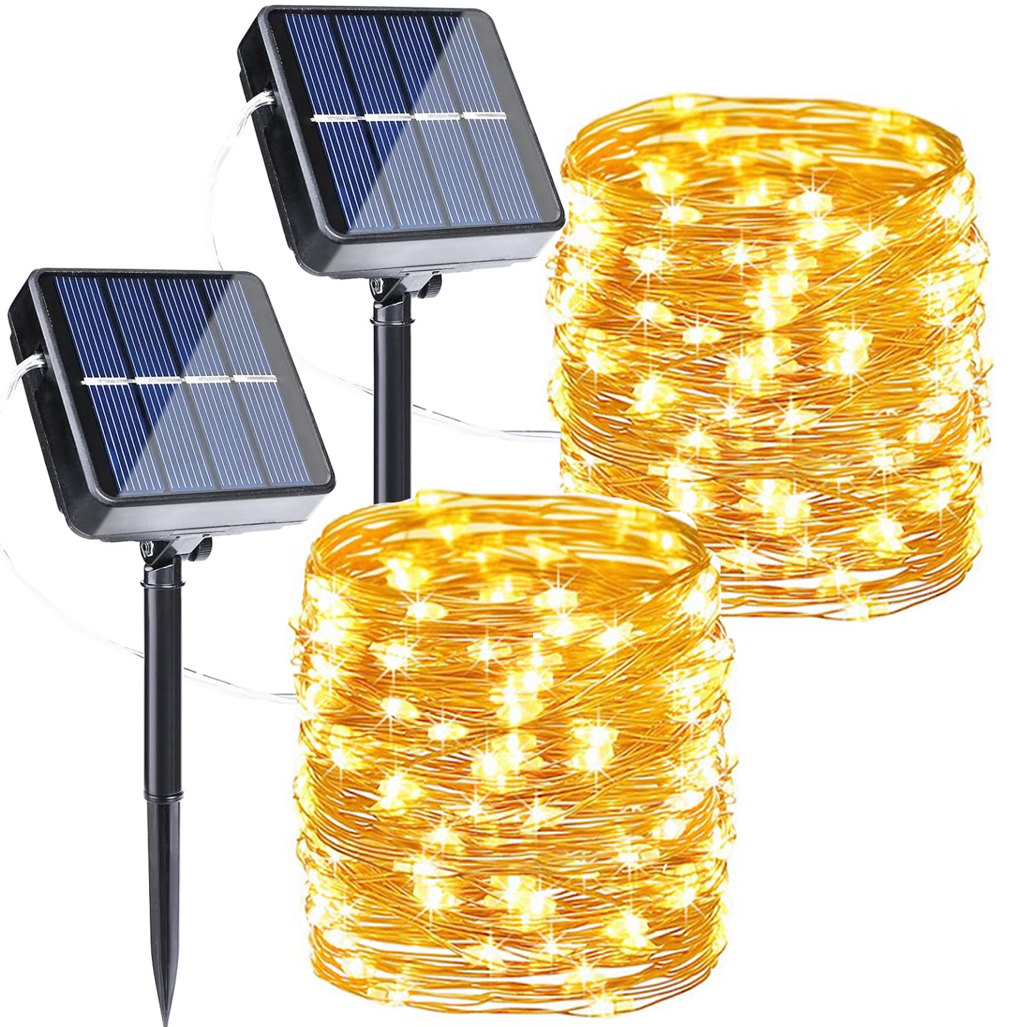 Joomer Solar Fairy Lights 2-Pack Outdoor Waterproof Lighting for Patio Garden Party Yard Home Holiday
| Joomer 240LED S
