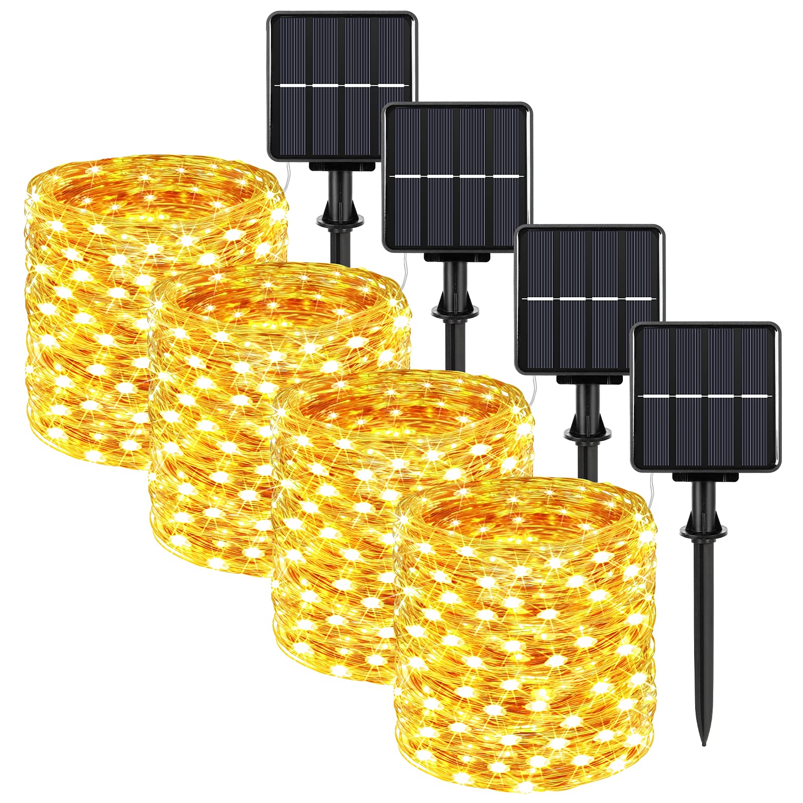 800LED Solar Fairy String Lights, Outdoor Twinkle Lights for Backyard and Garden
| Waterproof 288FT 800LED Solar Twinkl